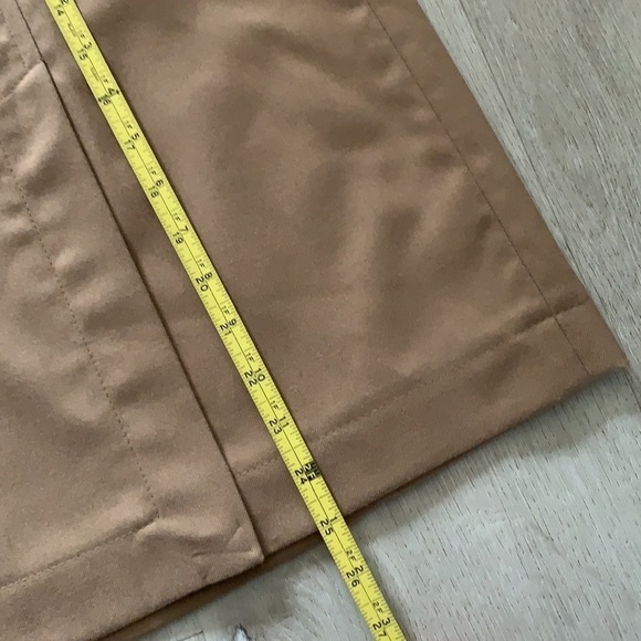 NWOT The Limited tan skirt buttons high waist classic vintage inspired sz 4 midi - Picture 7 of 11